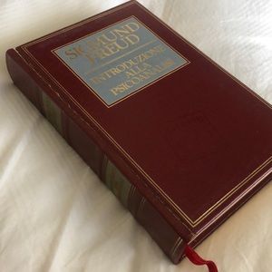 Vintage Sigmund Freud Italian Book